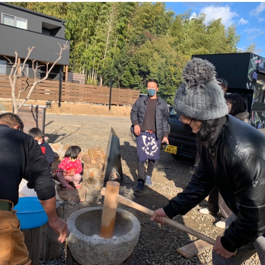 豊川市 餅つき