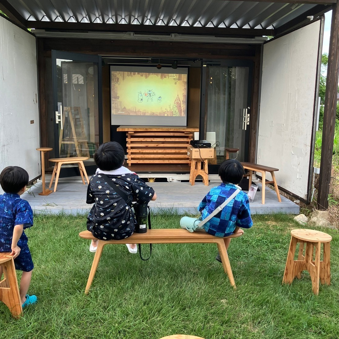 豊川市 野外シアター